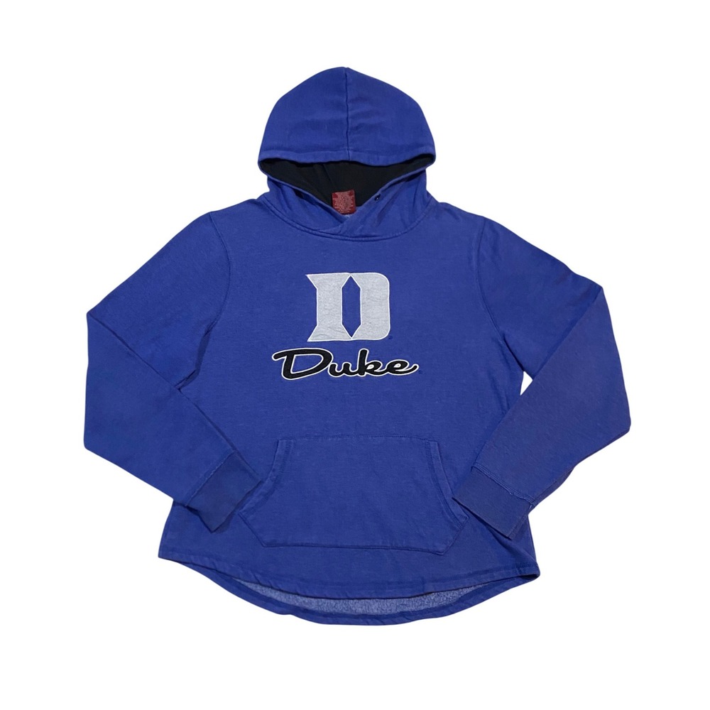 Colosseum Duke Blue Devils Hoodie Womens Large Blue Embroidered Sweatshirt